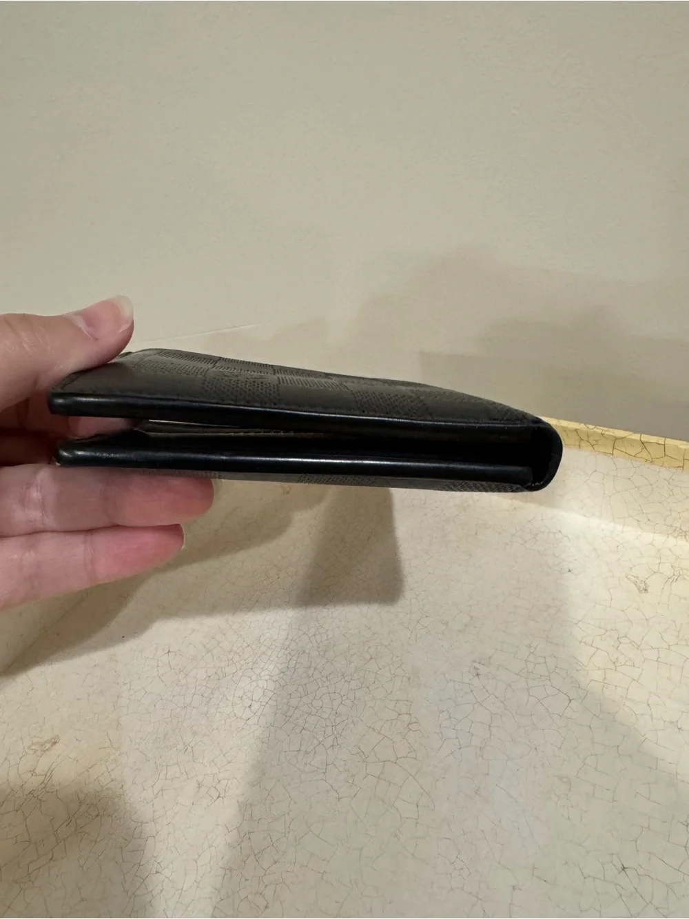 Louis Vuitton Black Damier Infini Bifold Wallet